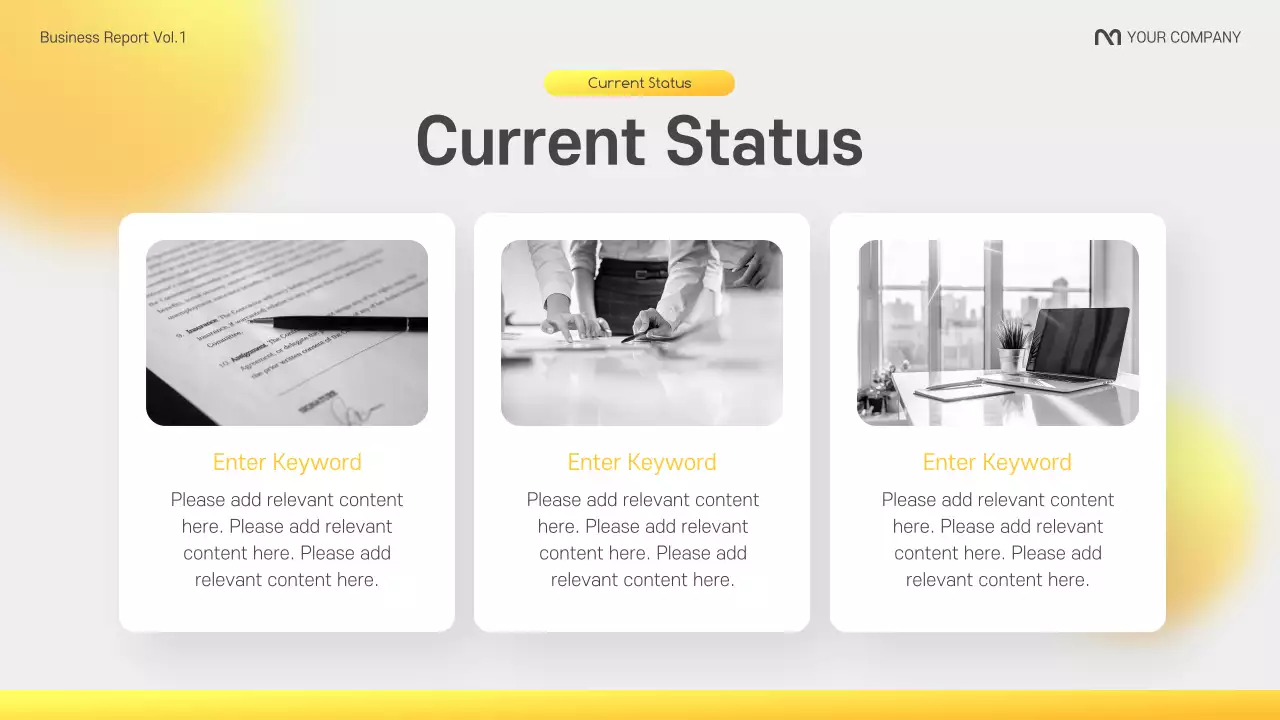 Yellow Modern Business Presentation