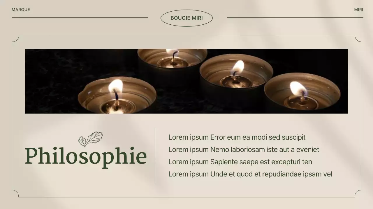 Guide des ateliers de bougies vintage en brun et vert