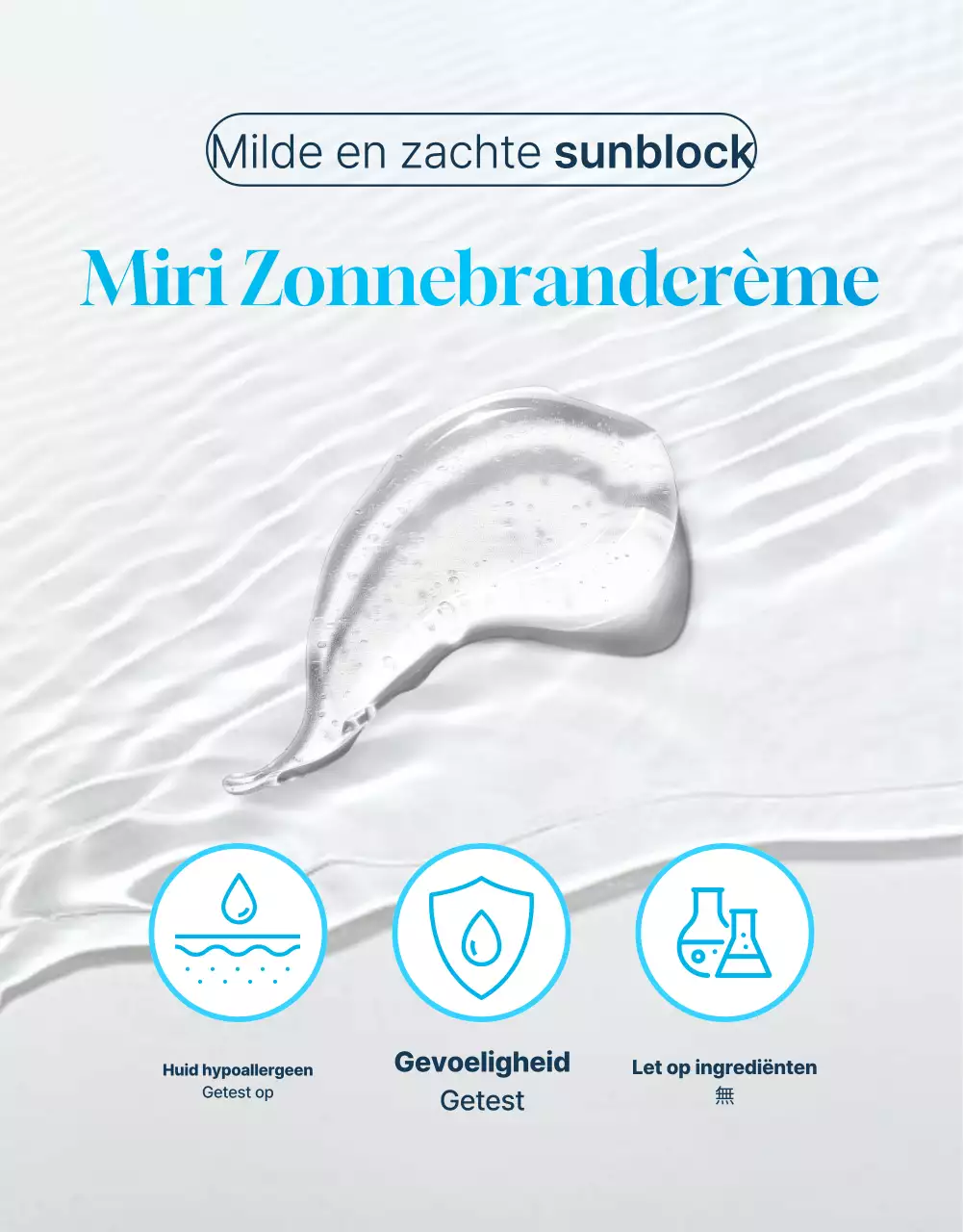 Promoot zomerse seizoensgebonden zonnefilters in trendy mint- en lichtblauwe tinten