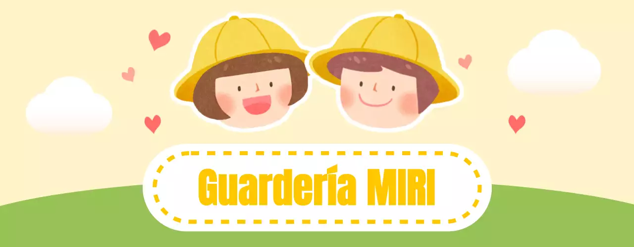 Diseño de guardería con simpáticas ilustraciones infantiles