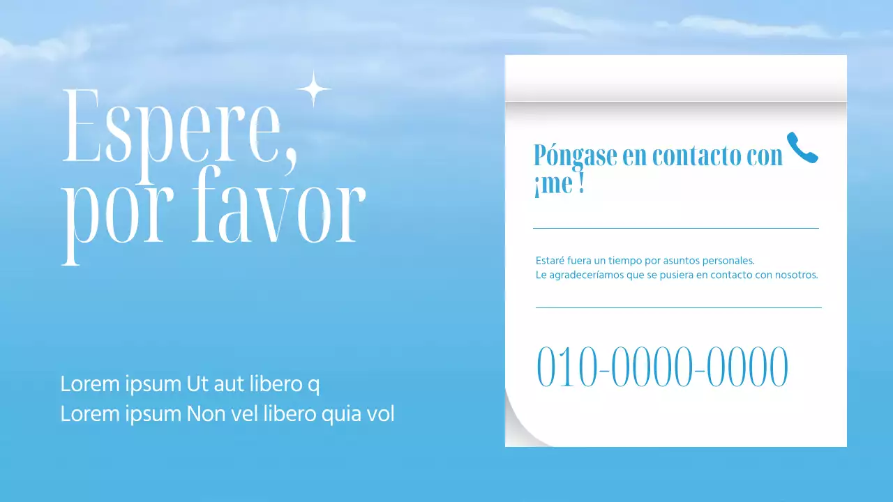 Anuncio para una tienda de surf de moda en azul claro