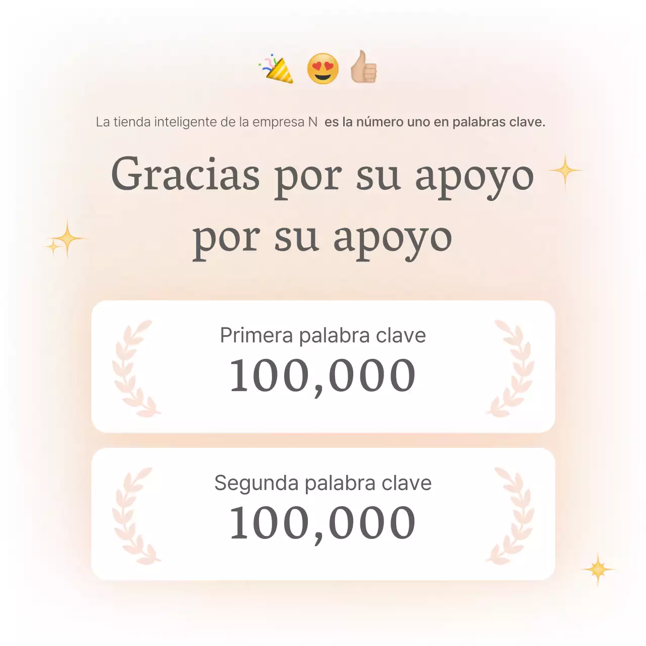 Una página de introducción o anuncio para un centro comercial de moda con un estilo sencillo de emojis blancos y grises.