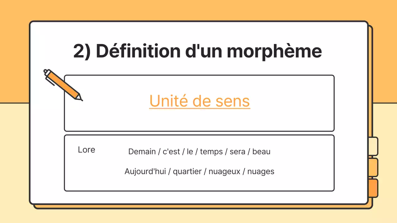 Ressources orange et jaunes de grammaire coréenne de base