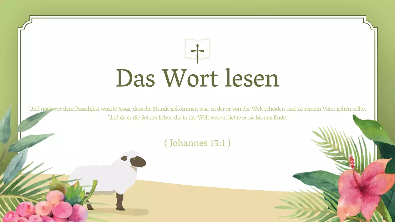 Ein Leitfaden für einen khakifarbenen und rosafarbenen Dankesgottesdienst