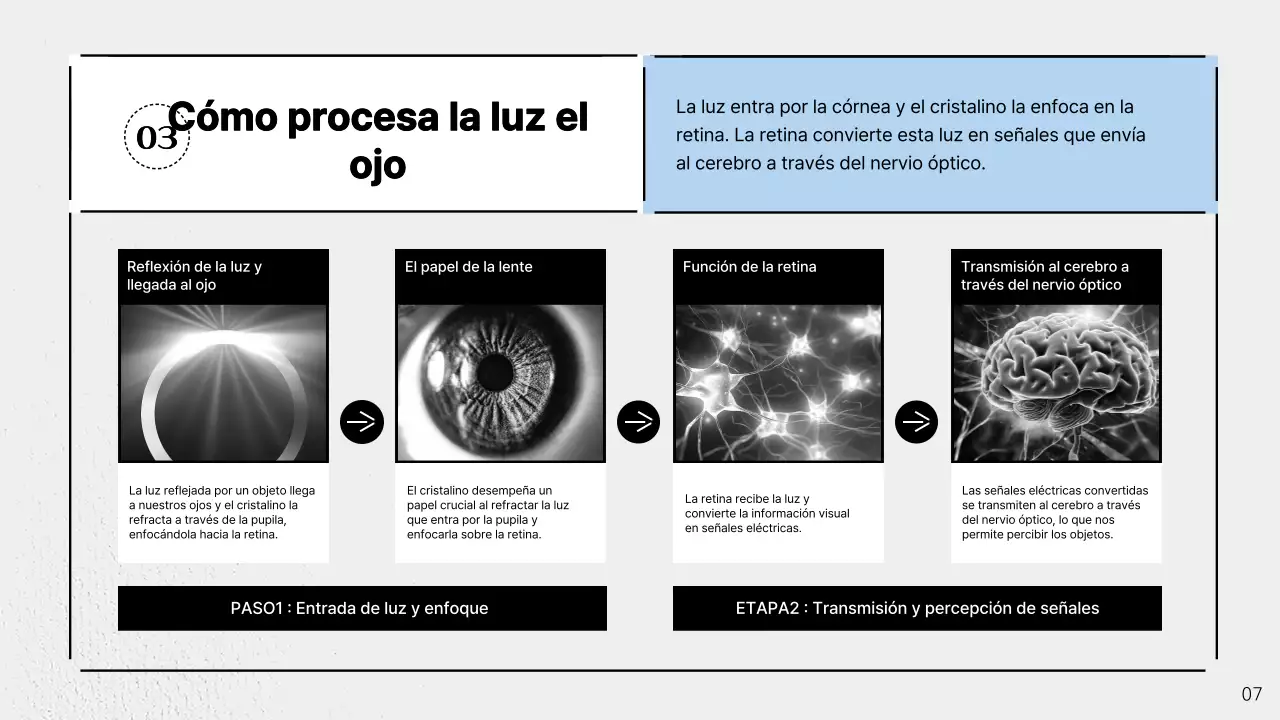 Promoción de la ciencia moderna en azul claro y gris