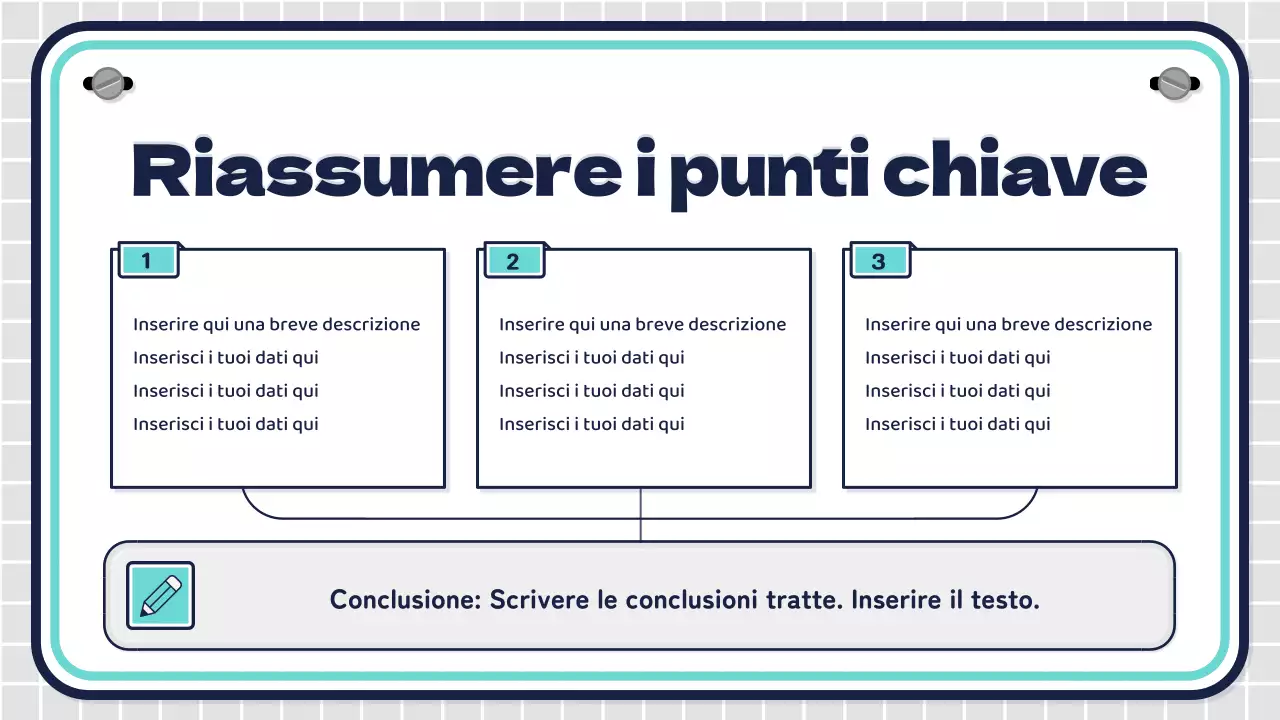 Lezioni per la scuola media con personaggi rosa e menta