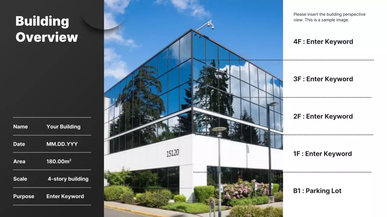 Black Modern Architecture Guide Presentation