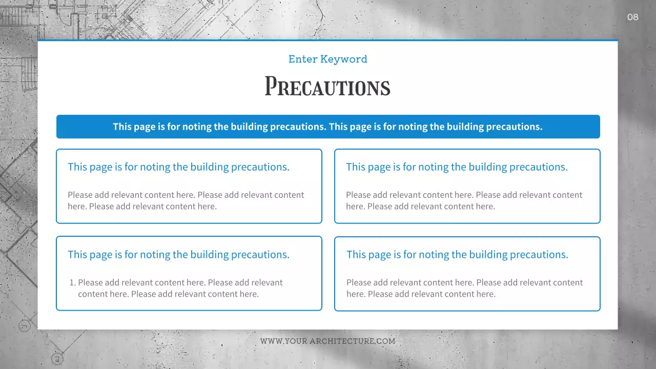 Grey Professional Architectural Presentation