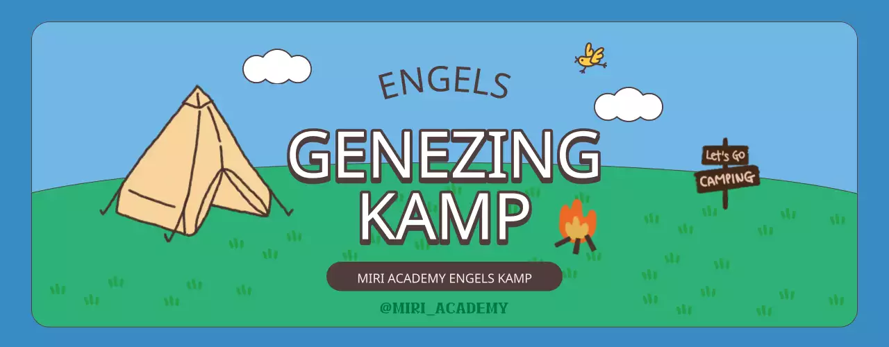 Academie Engels Kamp Concept door Camping Illustrated