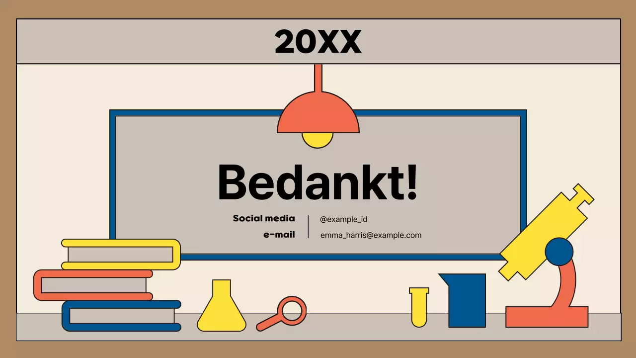 Moderne vrouwelijke wetenschappers promoten in beige en blauw