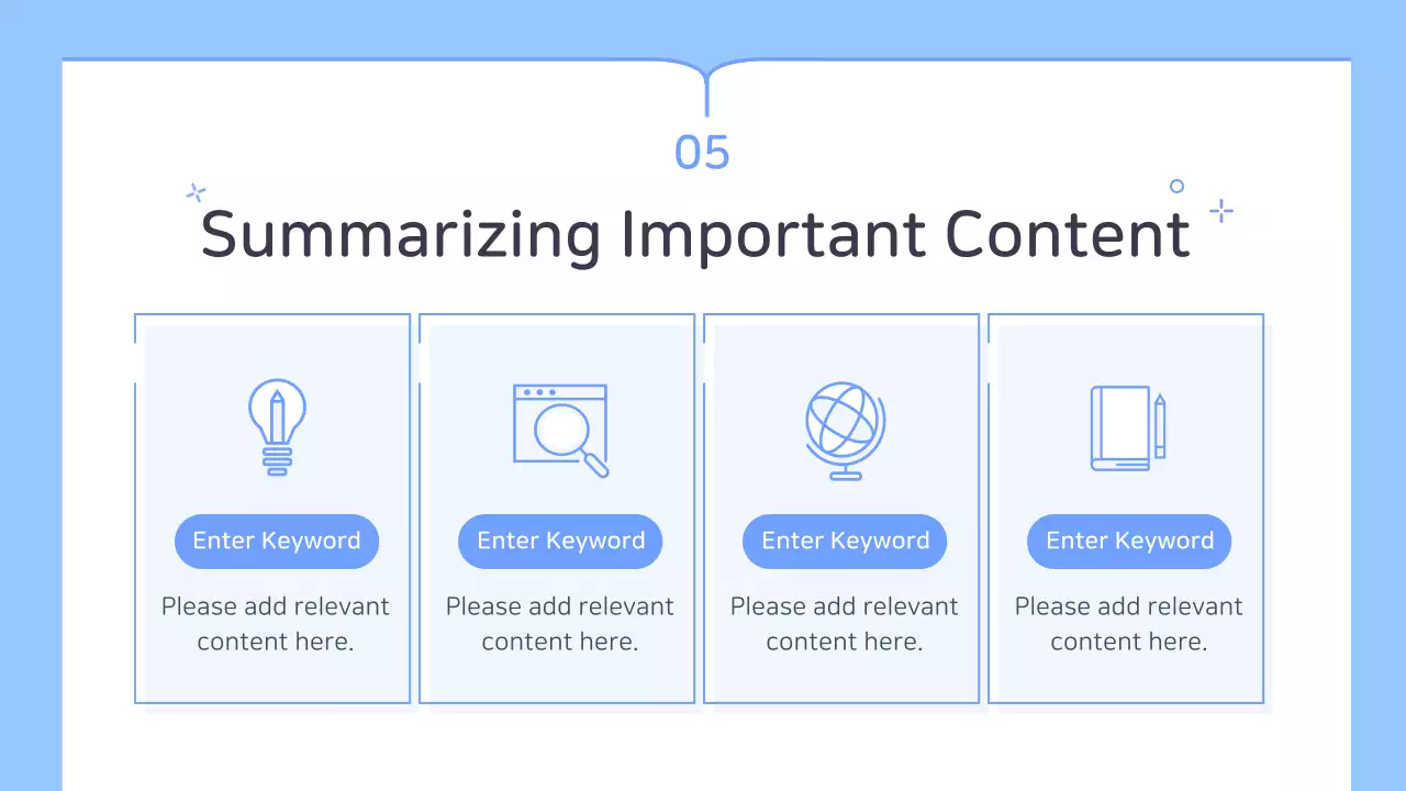 Blue Simple Education Guide Presentation