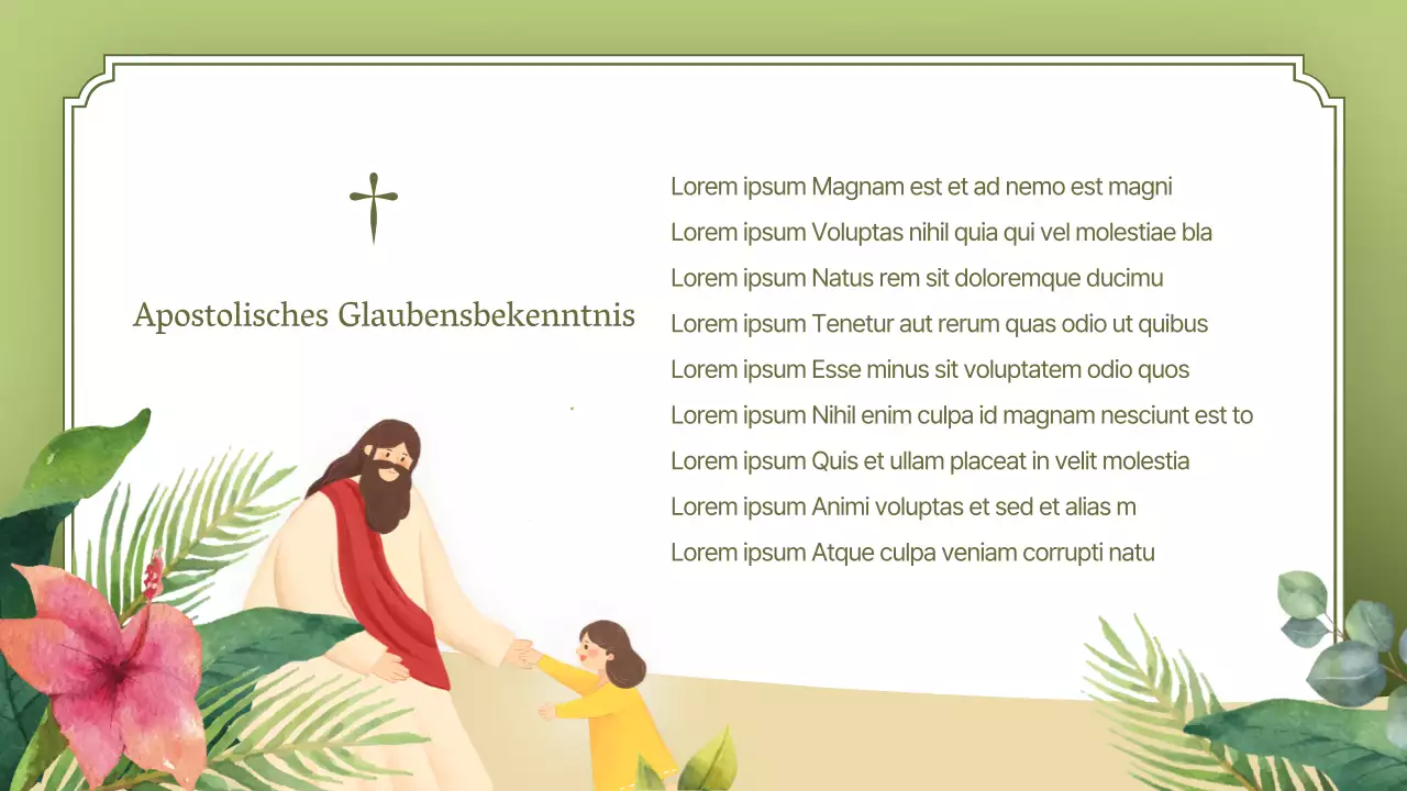 Ein Leitfaden für einen khakifarbenen und rosafarbenen Dankesgottesdienst