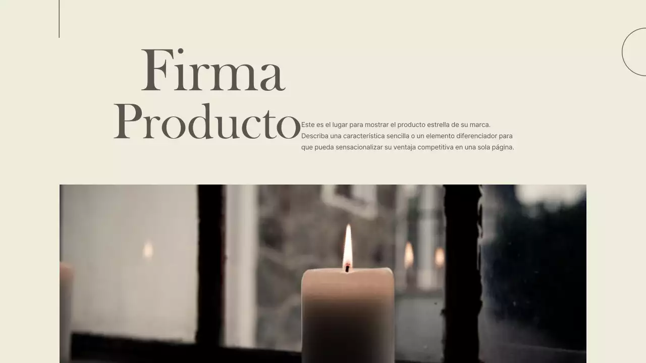 Una lujosa marca para pequeñas empresas en marrón y marfil