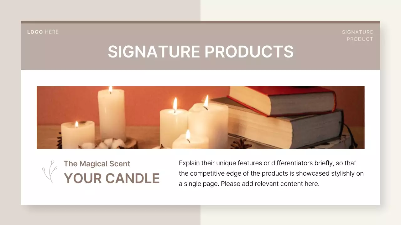 Beige Minimalist Brand Presentation