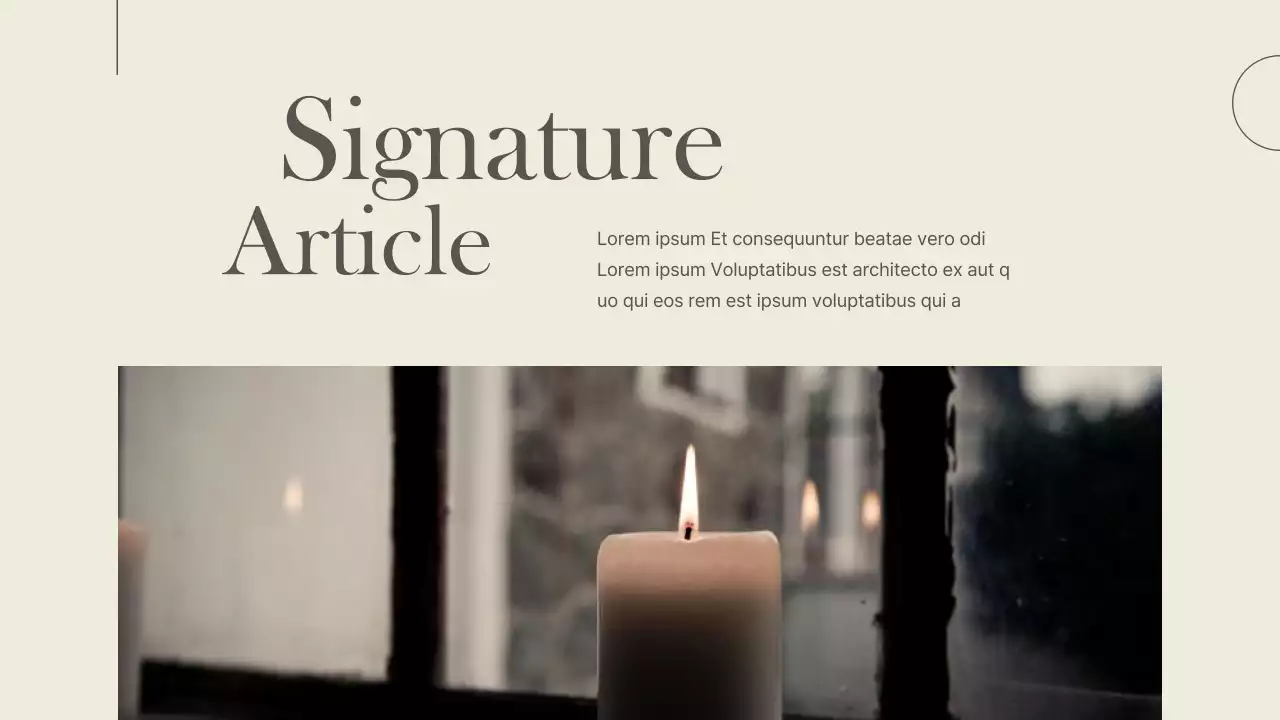 Une marque de luxe pour les petites entreprises en marron et ivoire