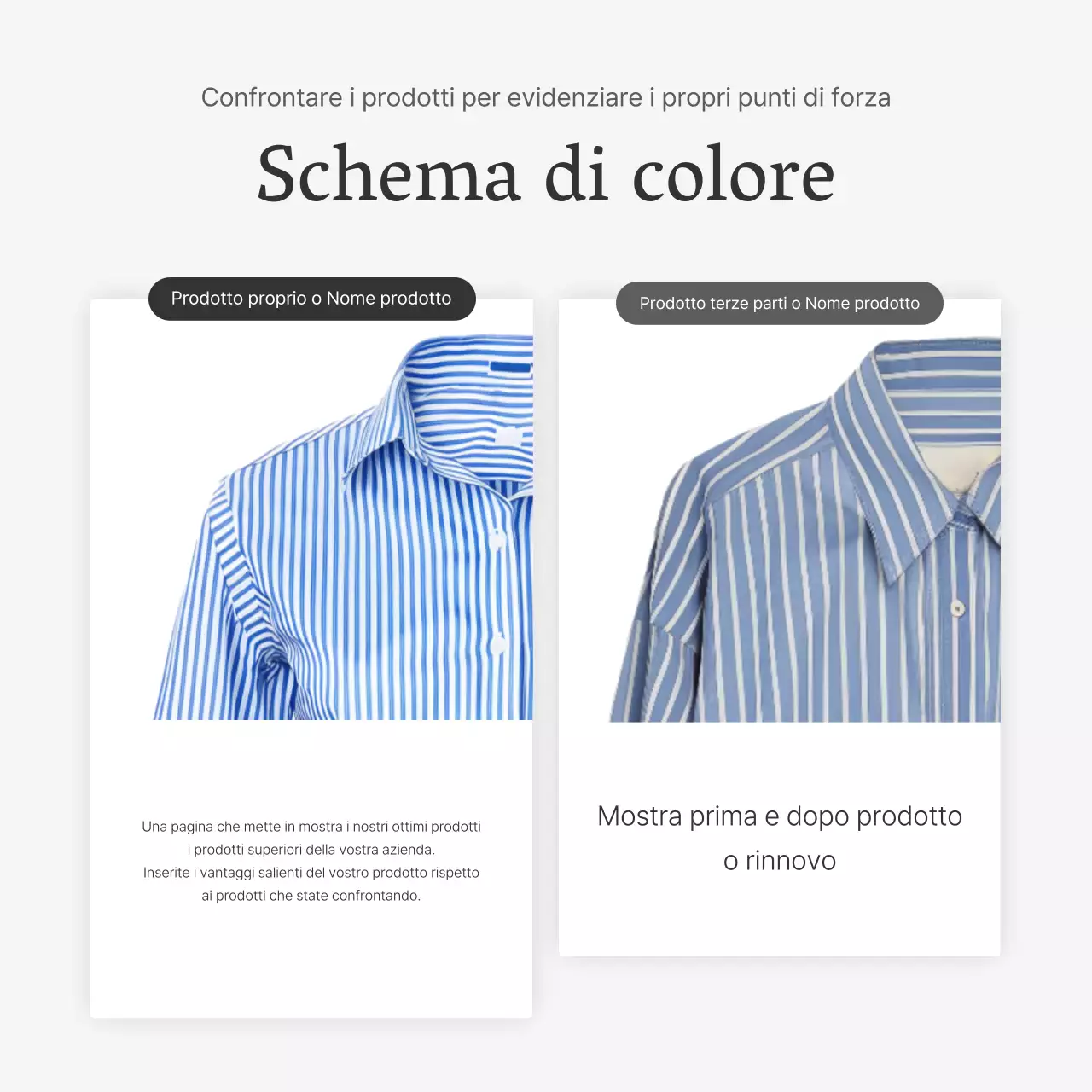 Punti di controllo e pubblicità per un centro commerciale di moda, decorati con un semplice stile emoji bianco e grigio.