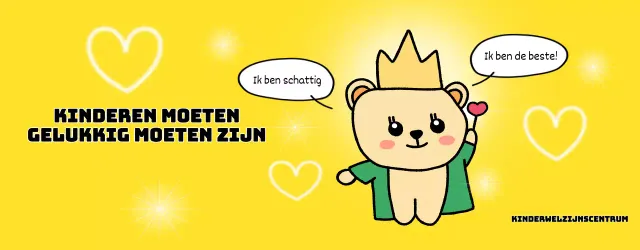 Helder, leuk kinderwelzijnscentrum met schattige figuurtjes