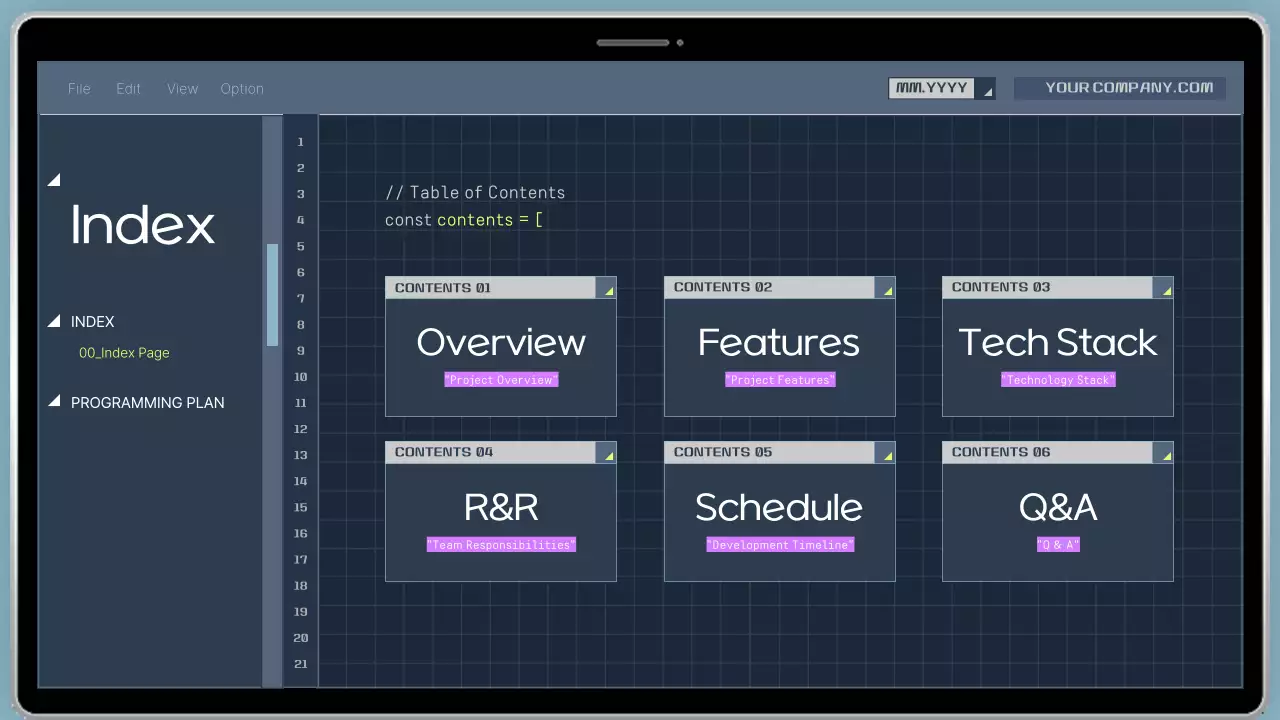 Navy Modern Programming Proposal Pitch Presentation