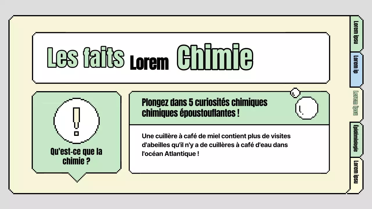 Mignon plan de cours de sciences primaires en bleu clair et vert clair