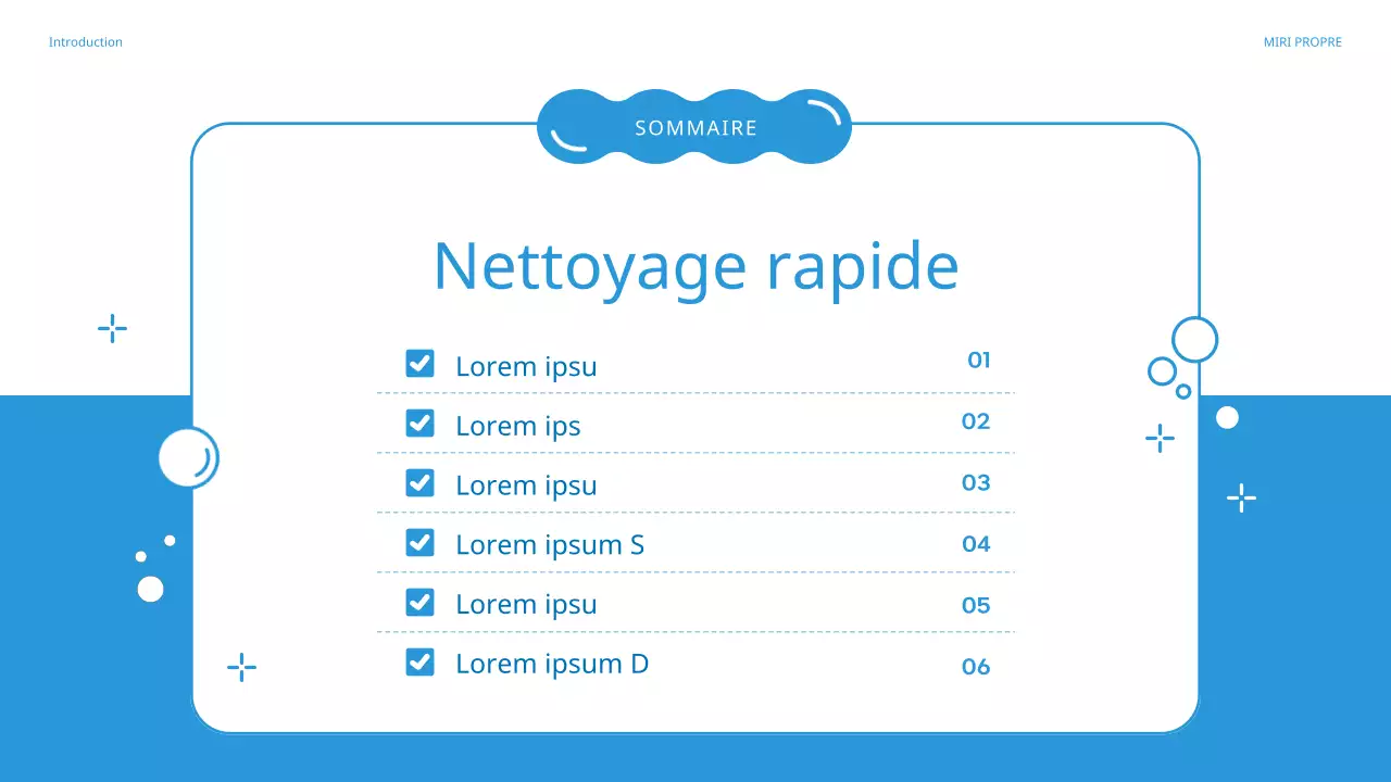 Présentation de l'agence de nettoyage Blue's lovely