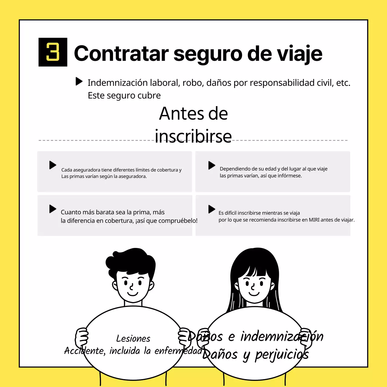 Sobre la sencilla lista de comprobación amarilla y negra para el equipaje internacional