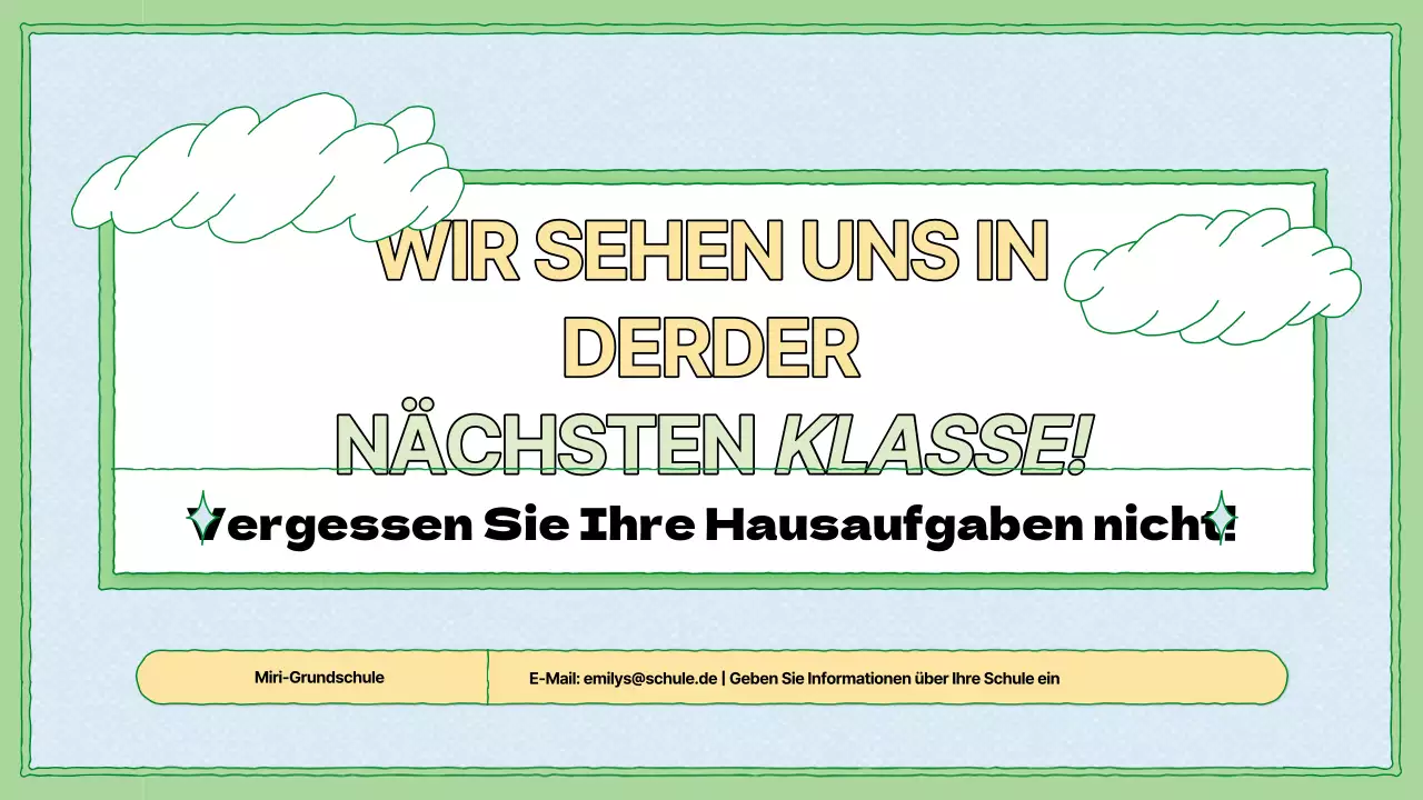 Lehrmaterial zur Photosynthese in Chartreuse und Hellblau