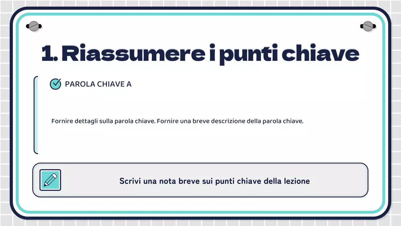Lezioni per la scuola media con personaggi rosa e menta