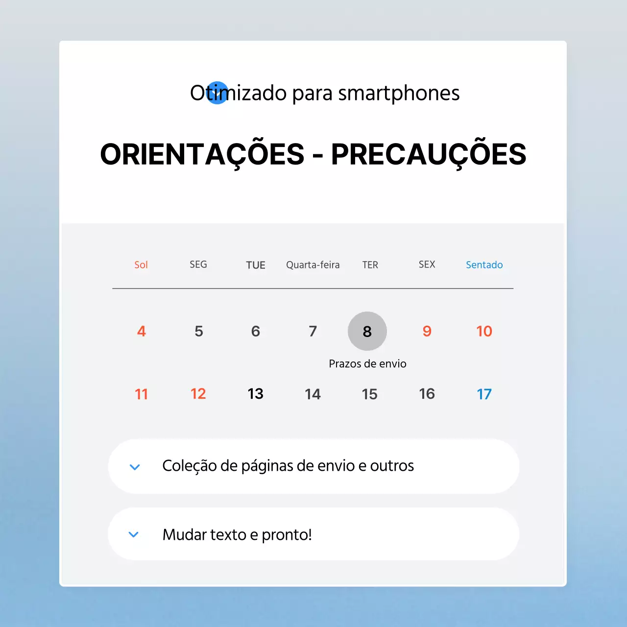 Promover as tendências da moda azul e branca e o que procurar