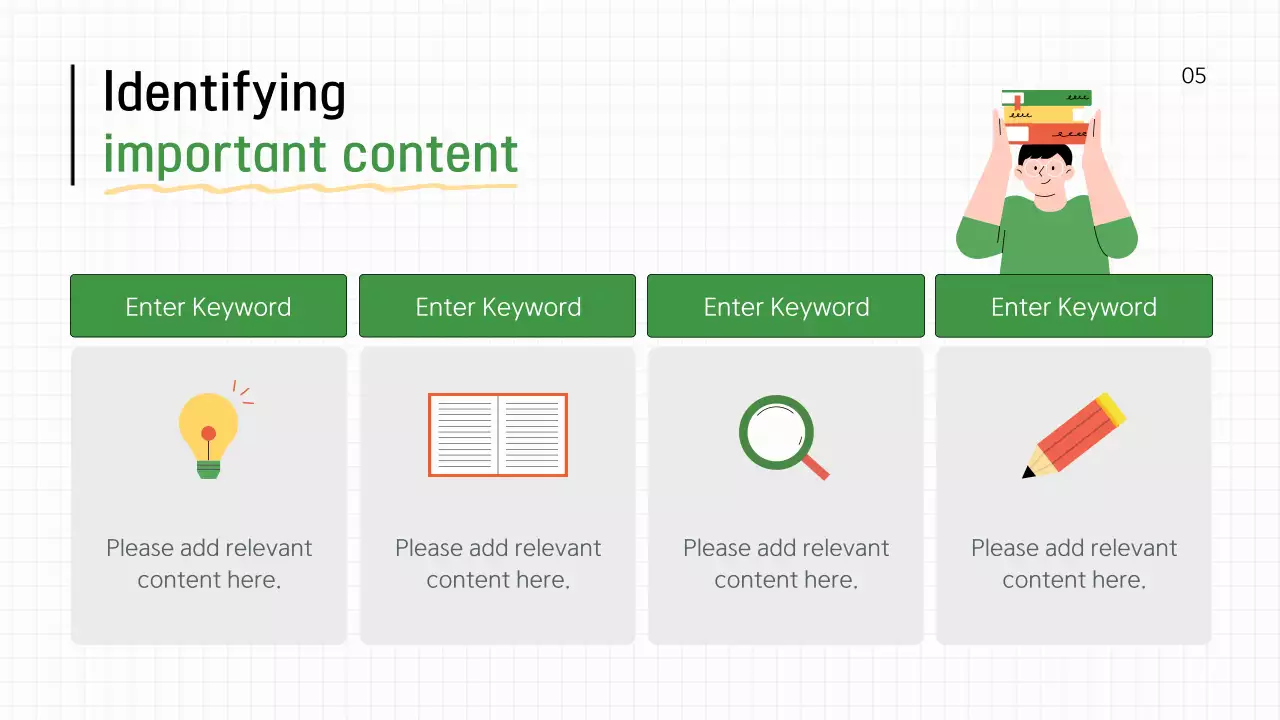 Green Simple School Presentation