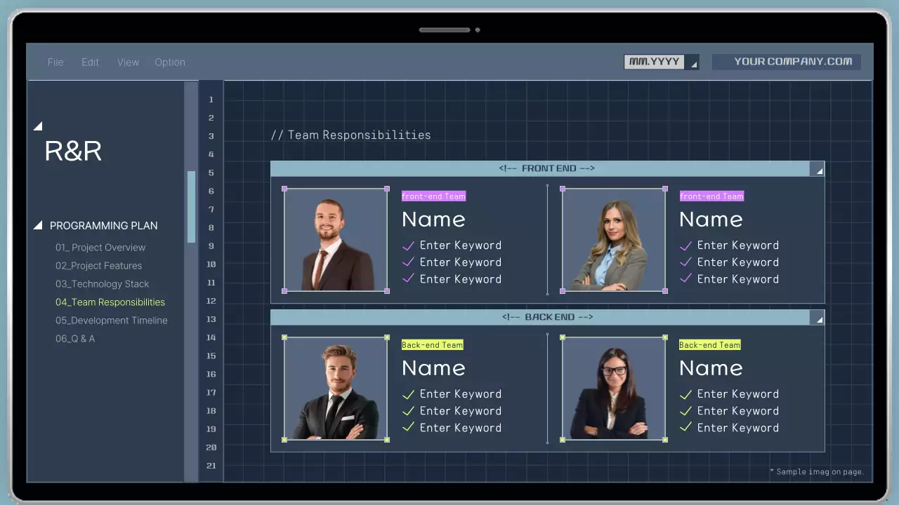 Navy Modern Programming Proposal Pitch Presentation