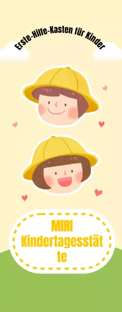 Kinderzimmer-Design mit niedlichen Kinder-Illustrationen