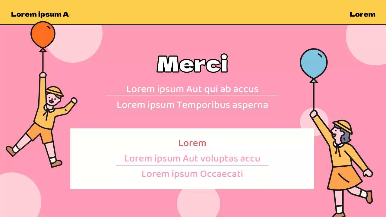 Promouvoir la foire aux enfants jaune et bleu