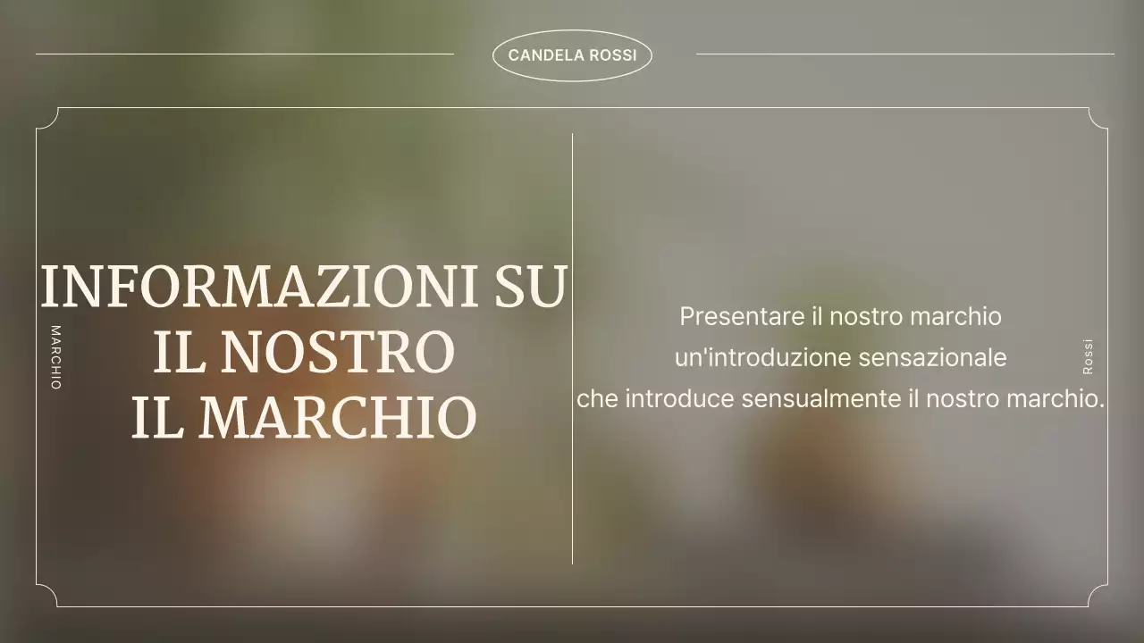 Guida ai laboratori di candele vintage in marrone e verde