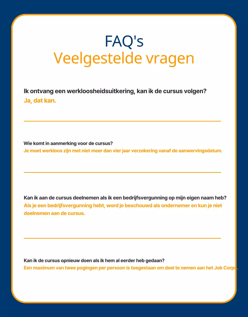 Een marineblauwe jeugdwerkgelegenheidsacademie promoten