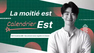 Promouvoir le kaki et le noir et blanc comme une façon branchée de recruter la moitié de votre classe d'admission.