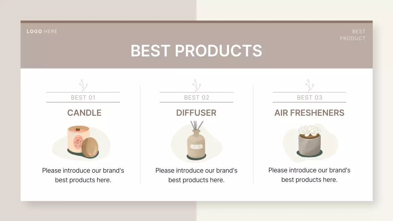 Beige Minimalist Brand Presentation