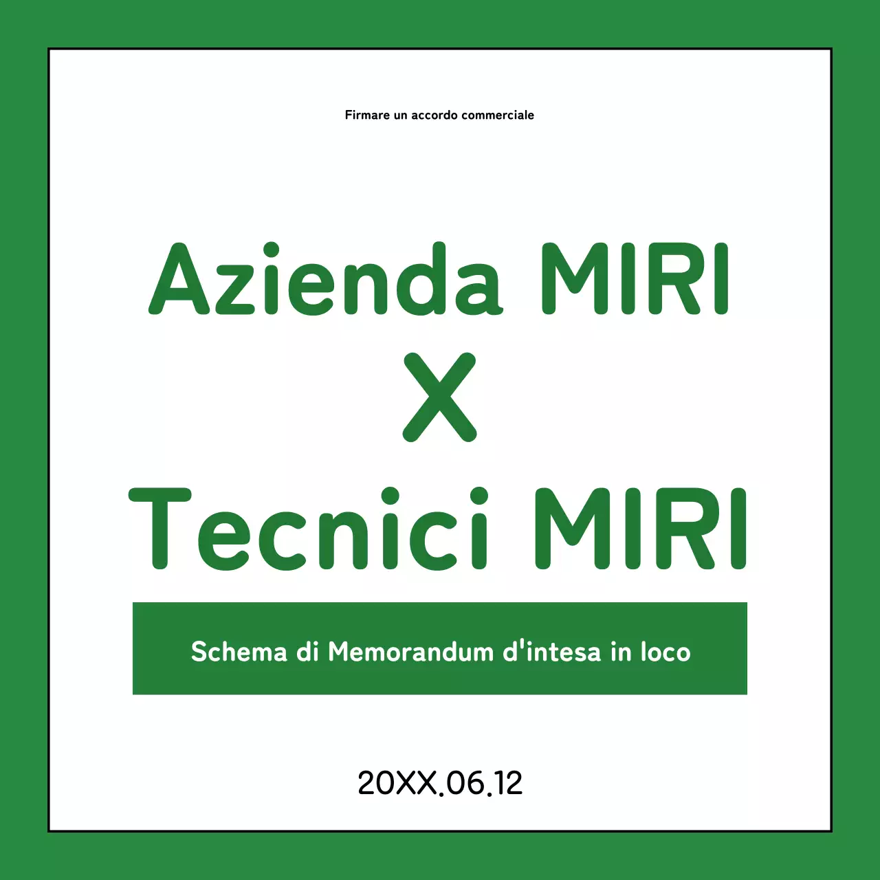 Un semplice accordo sul posto di lavoro in verde e kaki spiegato
