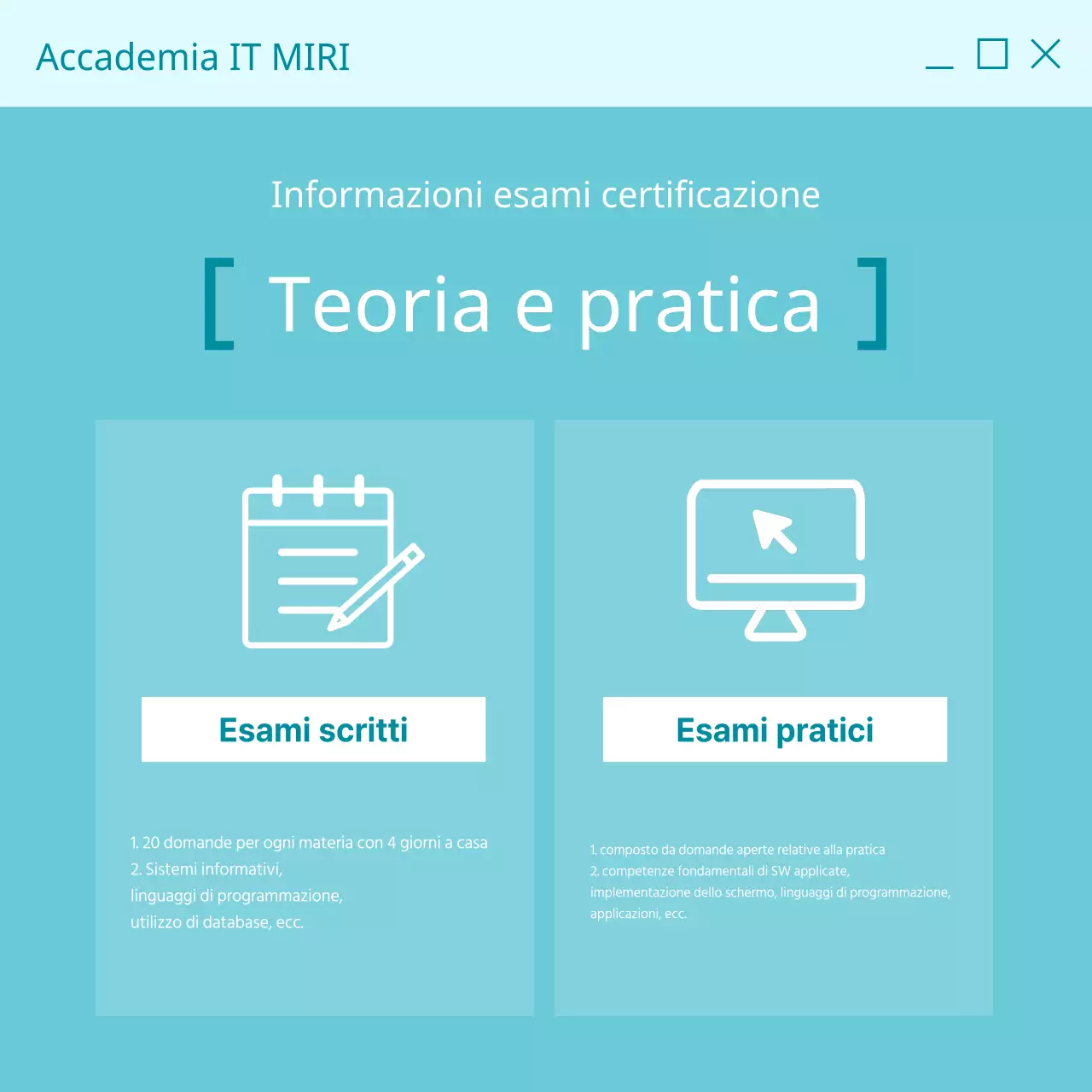 Promuovere corsi di certificazione di tendenza con uno sfondo blu chiaro