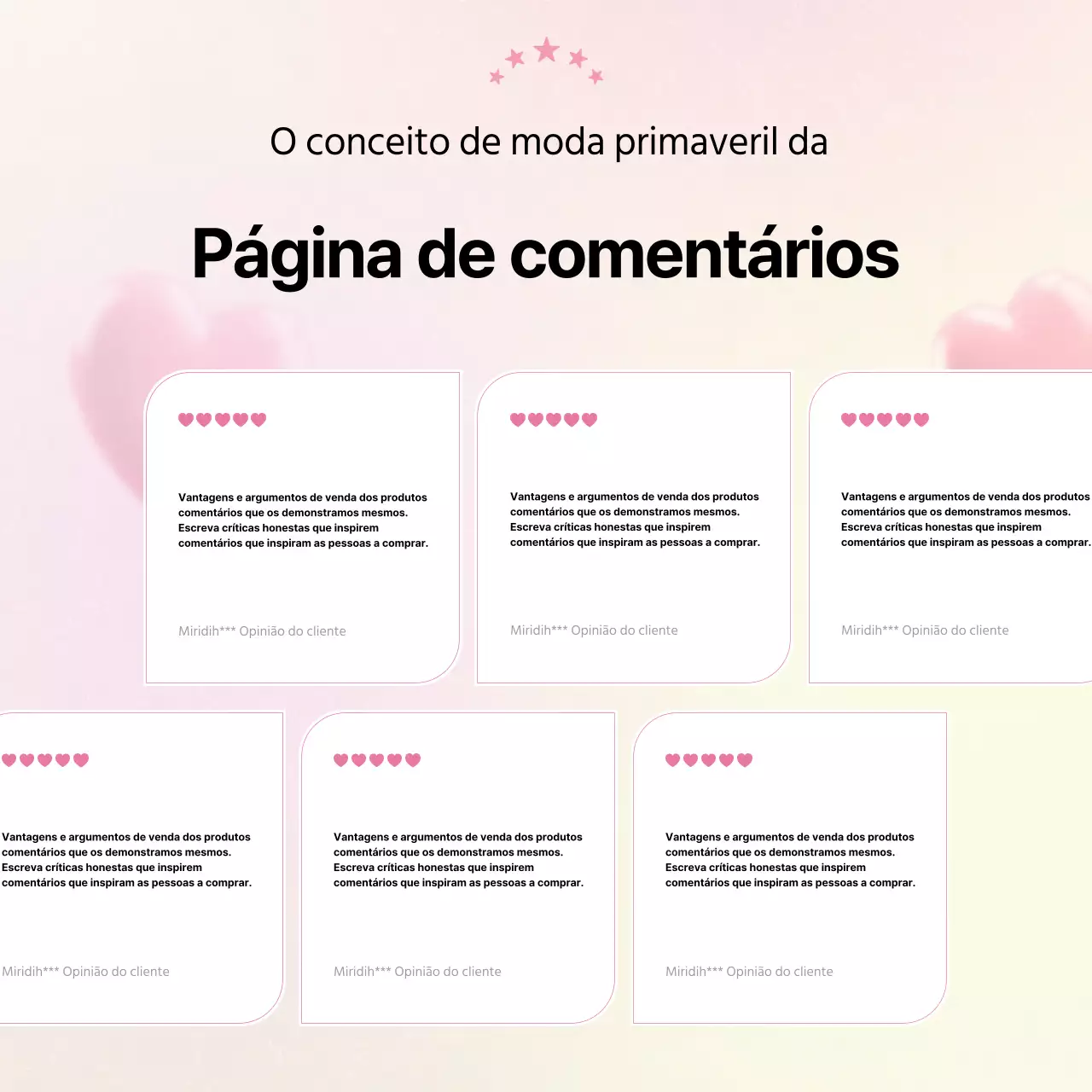 Promover uma revisão de moda kitsch em cor-de-rosa