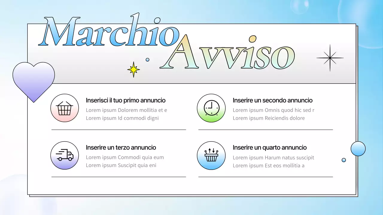 Uno slip estivo kitsch di marca in blu