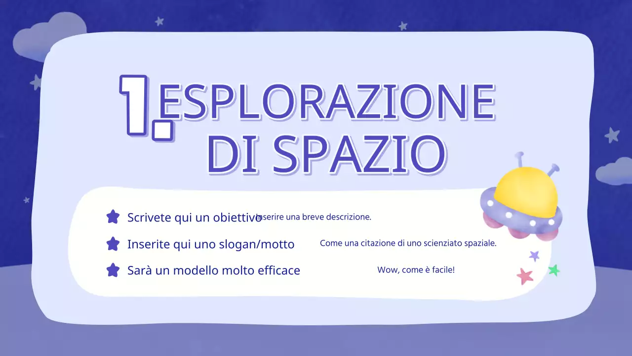 Una simpatica risorsa educativa di scienza spaziale di Purple and Yellow
