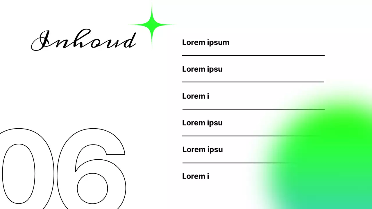 Strategierapport over fluorescerende, trending contentinzichten