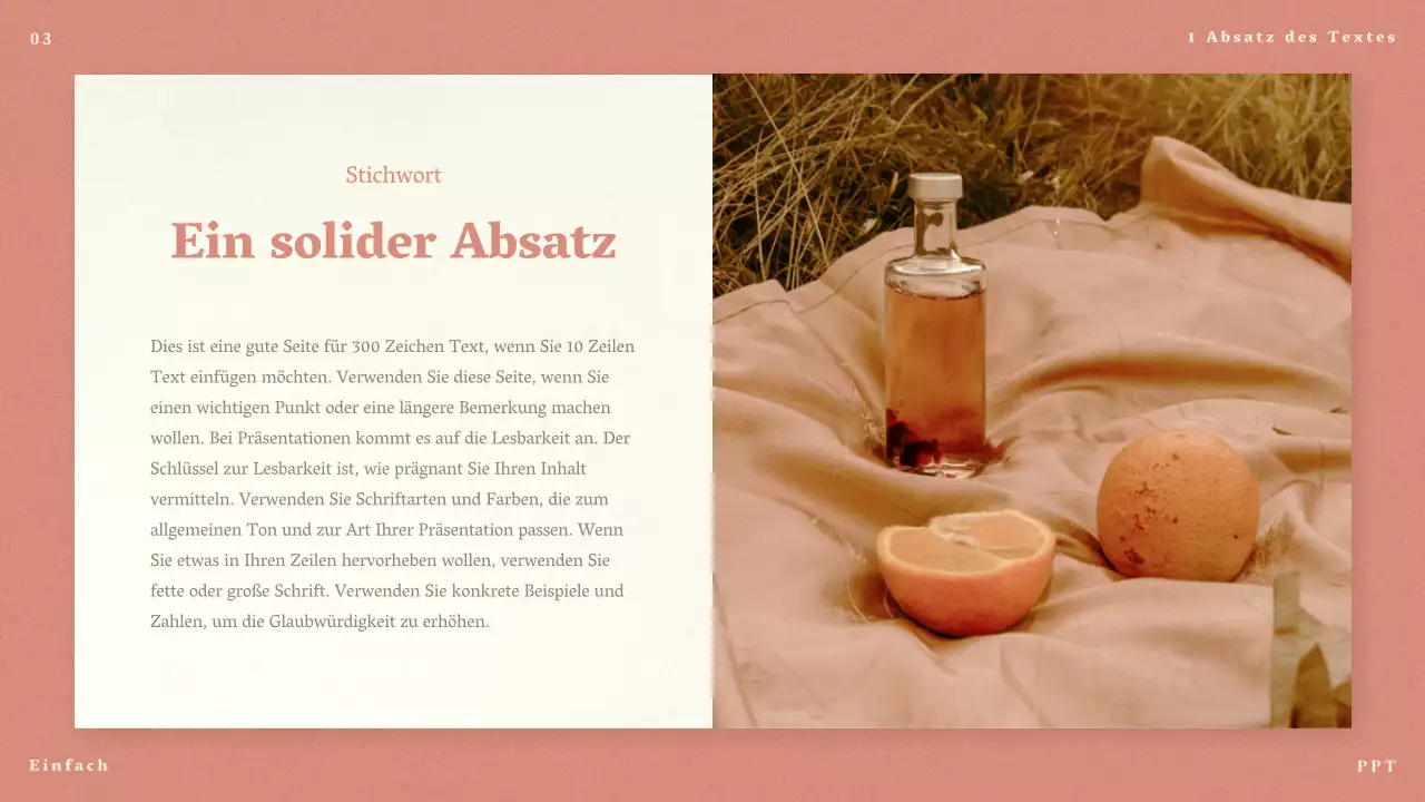 Rosa minimalistische Vorschläge für lange und kurze Beiträge