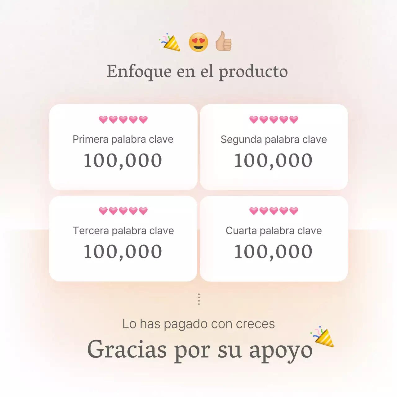 Una página de introducción o anuncio para un centro comercial de moda con un estilo sencillo de emojis blancos y grises.