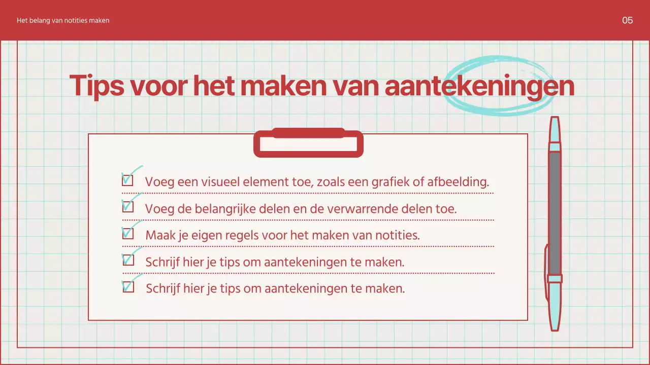 Een gids voor eenvoudig notities maken in lichtblauw en blauw