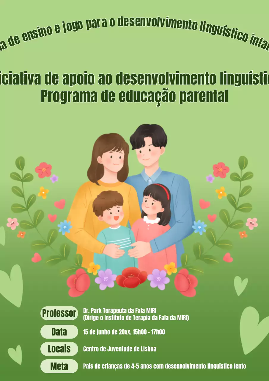 Promover o ensino do desenvolvimento de uma linguagem simples em verde e caqui