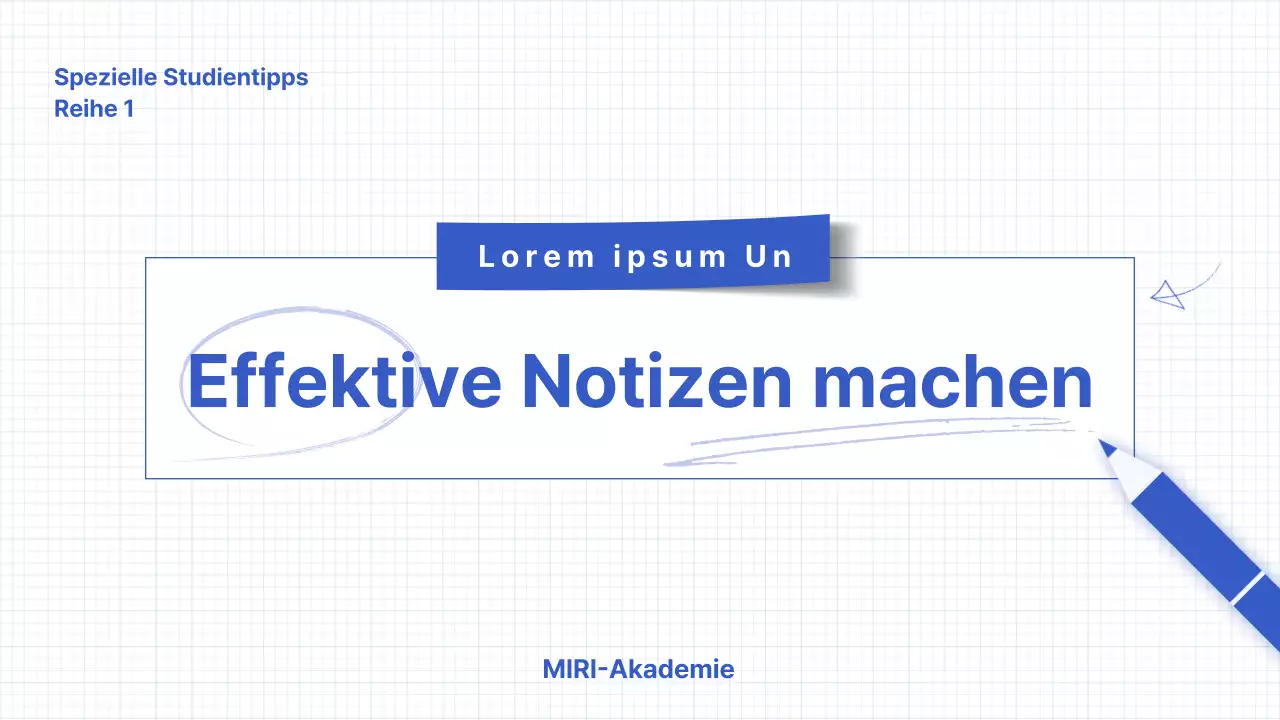 Einfache Handschriftelemente in Blau Unterrichtsressourcen