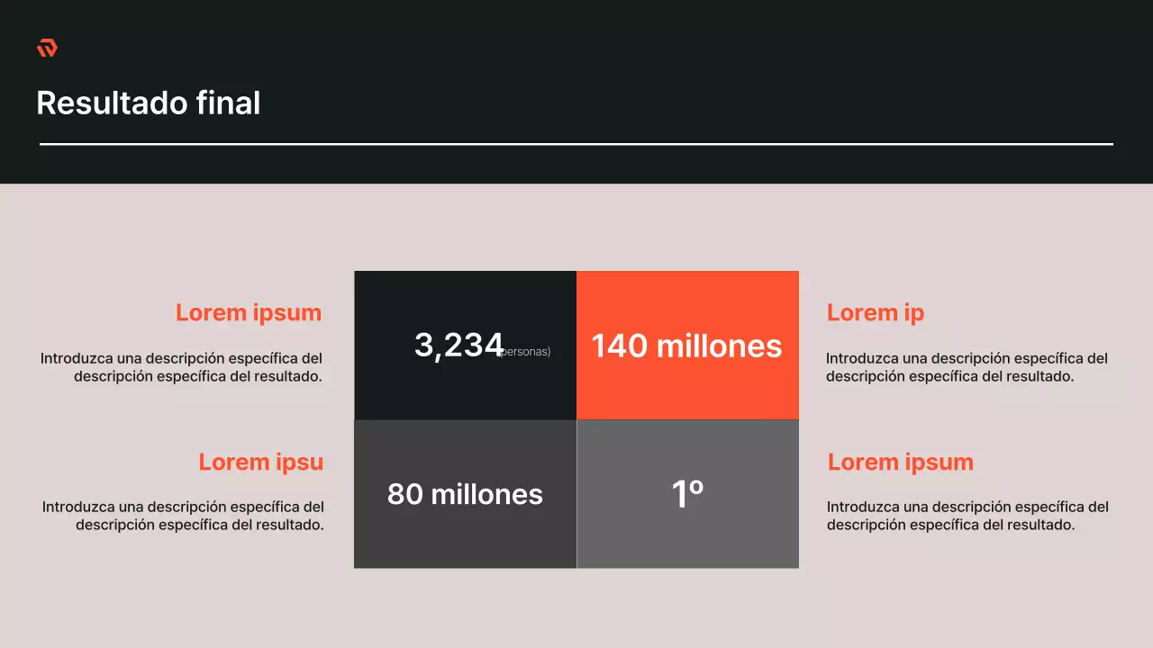 Agencia de relaciones públicas minimalista en beige y negro: informe de caso