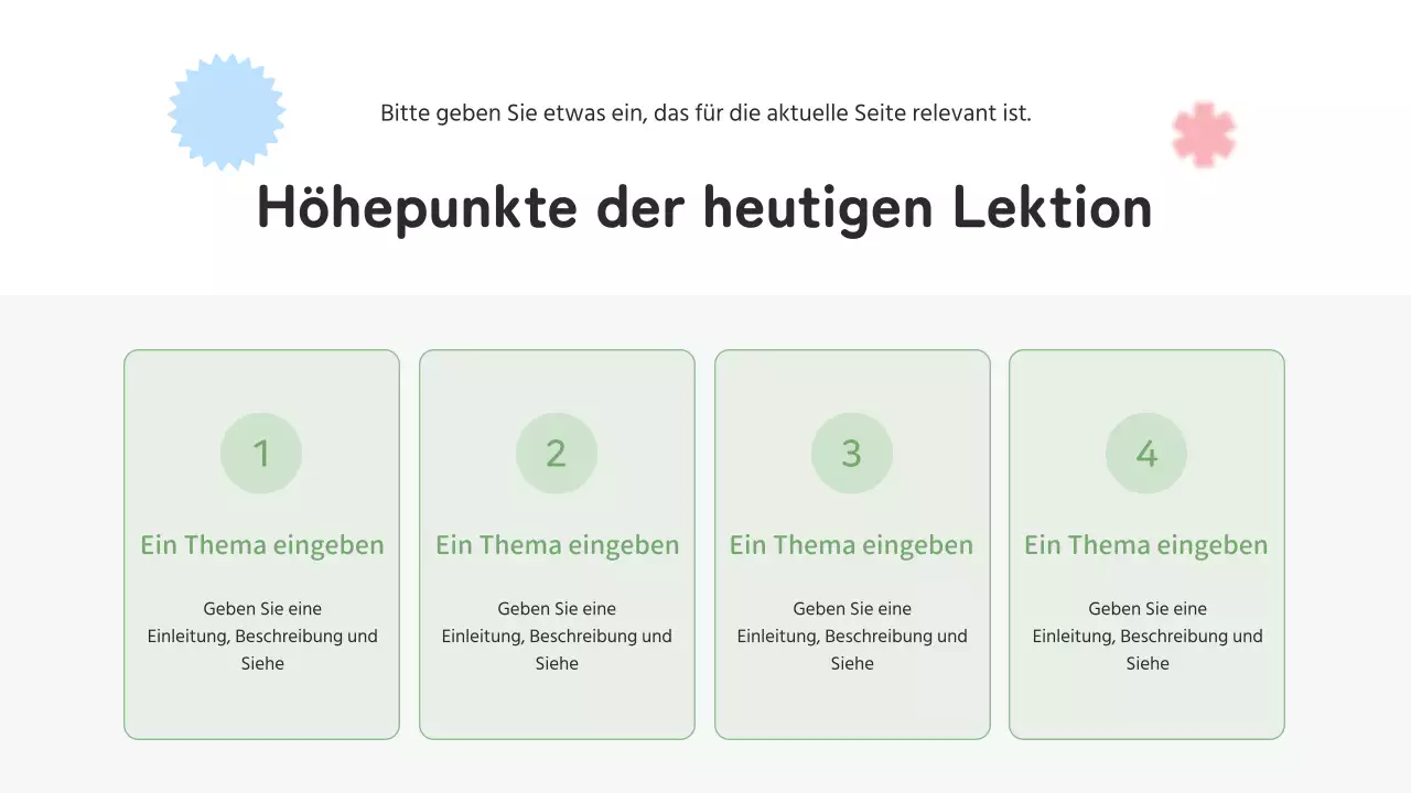 Der graue, gemütliche Schullehrer Unterrichtsplan