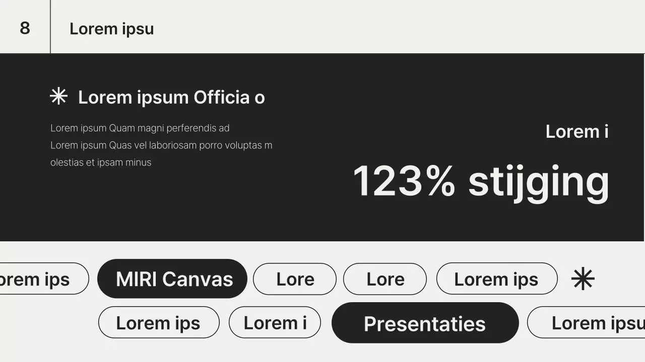 Een eenvoudige gegevensvisualisatie in zwart-wit